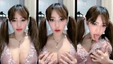 Video Viral Indo Terbaru BeeFlo Cantik Toge Basah Bling2