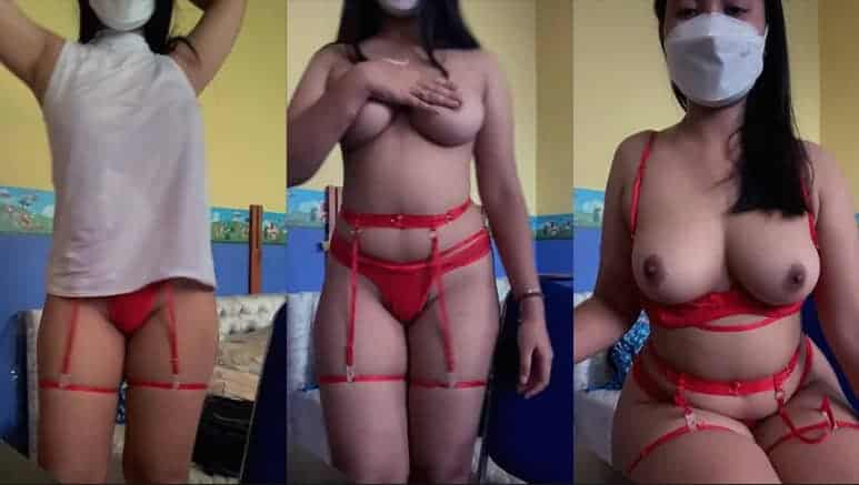Viral Nose Miss Keren Full Body Show Ala BDSM Mango