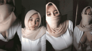 Viral Pelajar Mahasiswi Cantik Vava Hijabers Mode Basah