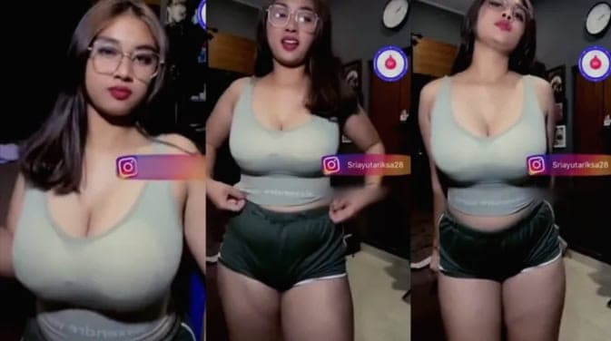 Ukhty Viral Sri Ayu Tarissa Selebgram Toge Pargoy Live