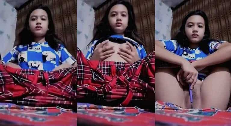 Video Viral Adek Abg SMP Cantik Colok Meki 2